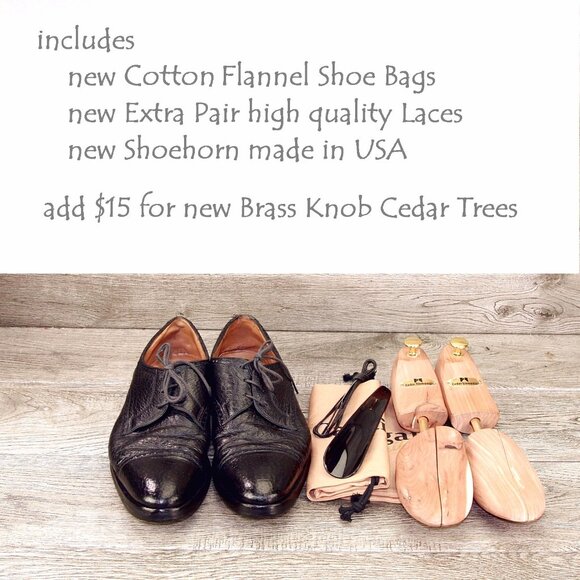 $895 GRAVATI Neiman Marcus 10 M Genuine PECCARY Black 17013 * add $15 new Trees - Picture 5 of 16